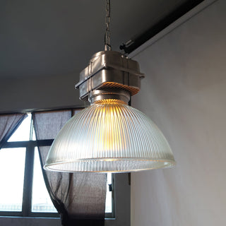 Vosilis Suspension Vintage en Métal et Verre Style Ferme