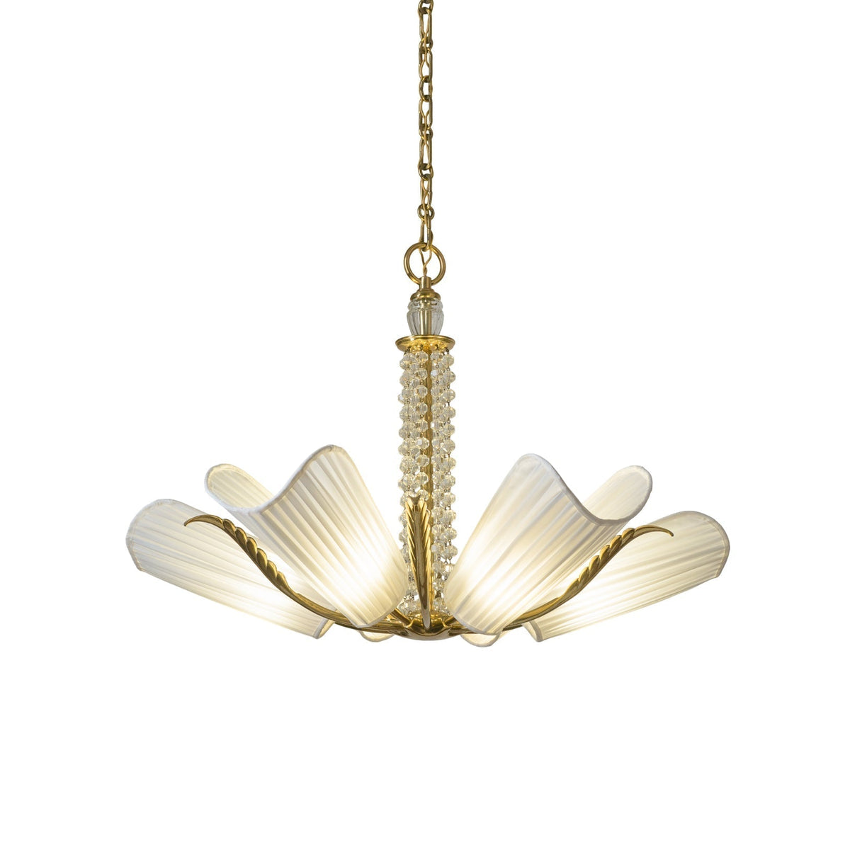 Adrella Lustre en Cristal et Tissu à Créativité Individuelle