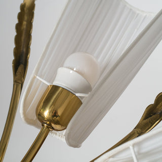 Arsole Lustre en Cristal et Tissu à Créativité Individuelle