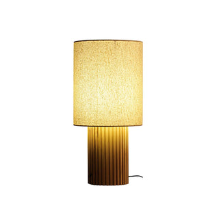 Grove Vintage Fabric Table Lamp-Neutral Decor