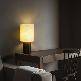 Grove Vintage Fabric Table Lamp-Neutral Decor