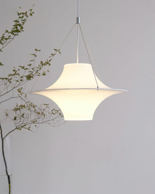 Solara Lampe suspendue en acrylique en forme d'OVNI pour salon contemporain