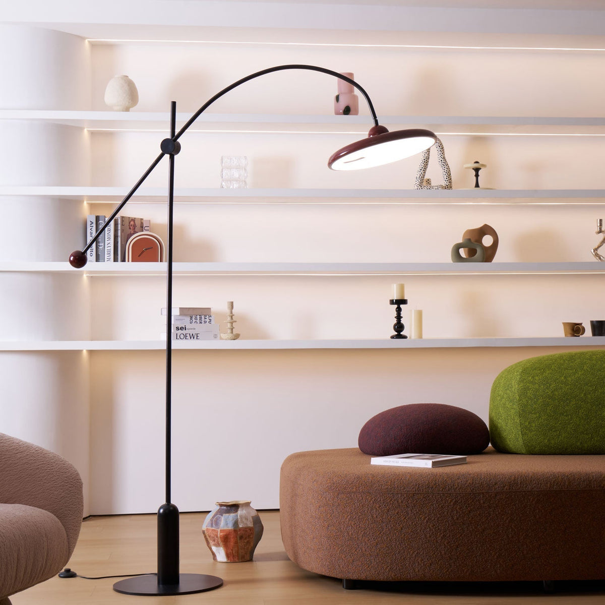 Lampadaire Arc Moderne