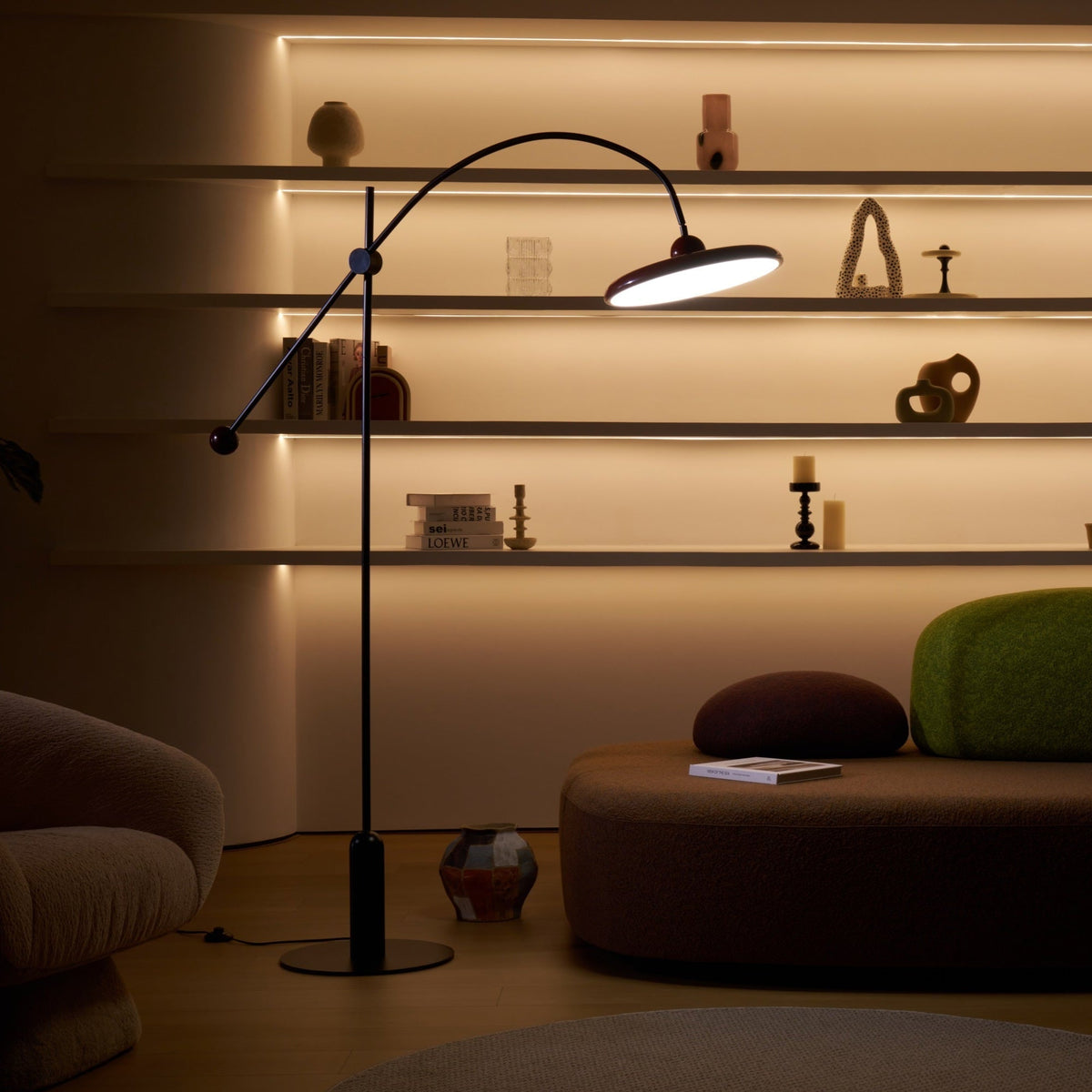 Lampadaire Arc Moderne
