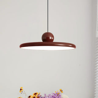 Lustra Suspension Swag Verte et Rouge