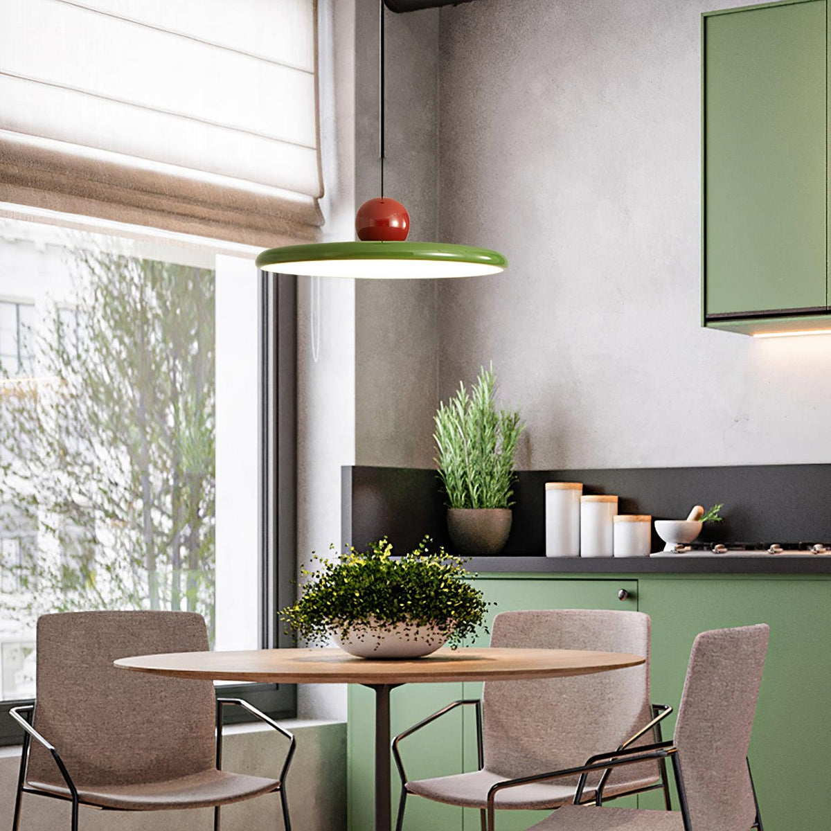 Cedia Suspension Swag Verte et Rouge