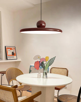 Lustra Suspension Swag Verte et Rouge
