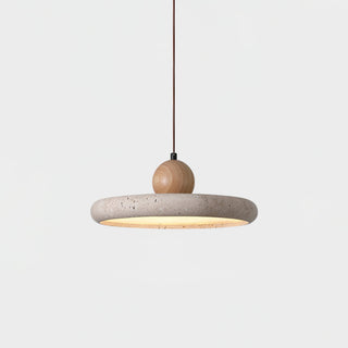 Cephaor Suspension en Travertin Minimaliste-Luire