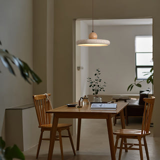 Cephaor Suspension en Travertin Minimaliste-Luire
