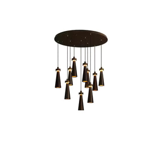 Taper Suspension en Bois Minimaliste