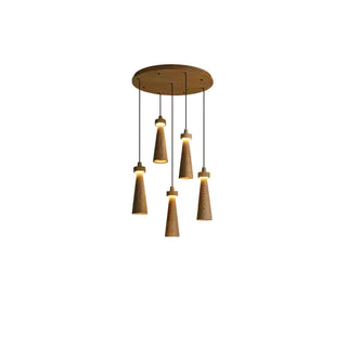 Taper Suspension en Bois Minimaliste