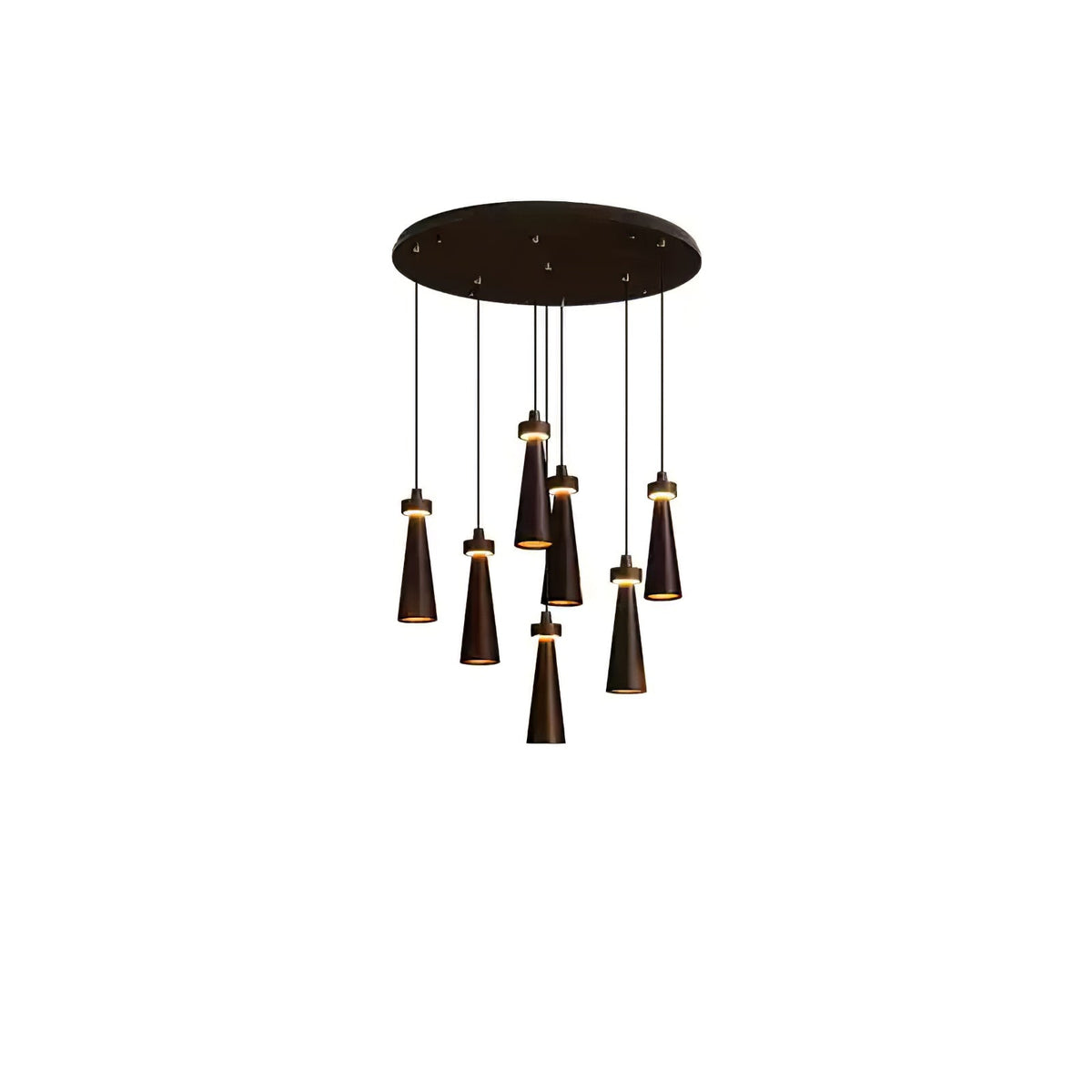 Taper Suspension en Bois Minimaliste