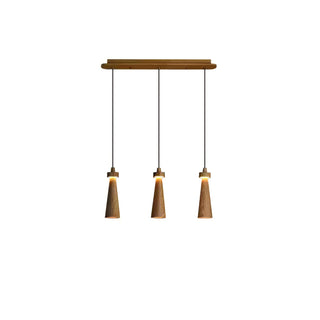 Taper Suspension en Bois Minimaliste