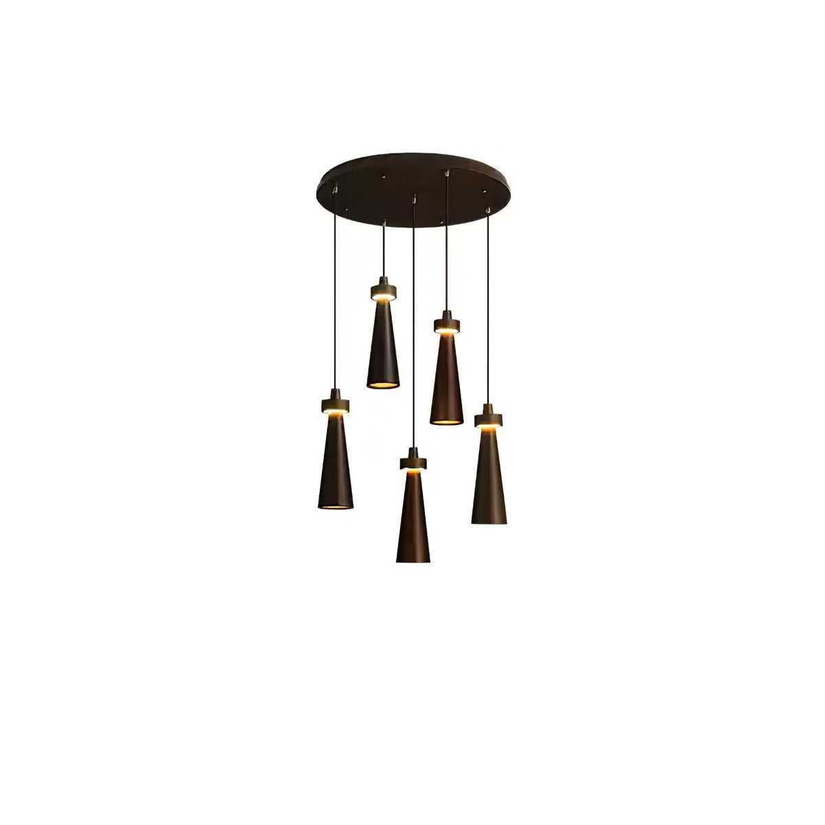 Taper Suspension en Bois Minimaliste