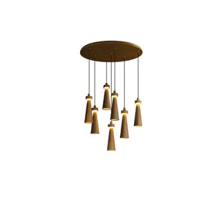Taper Suspension en Bois Minimaliste