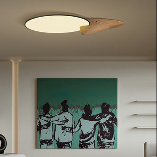 Zovenel Premium Élégance Pic Bois Plafonnier