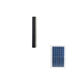 Aurvelyra Applique Murale Extérieure Solaire Bande
