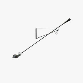 Long Swing Arm Wall Lamp-Neutral Decor