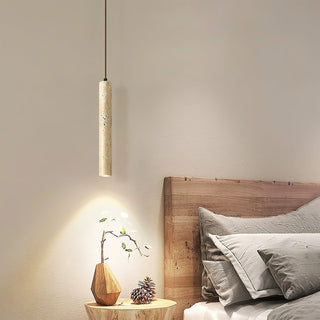 Olvynarae Suspension Cylindrique en Travertin
