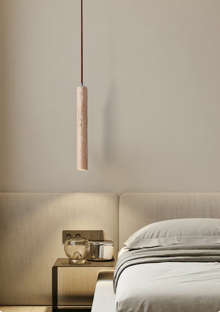 Olvynarae Suspension Cylindrique en Travertin