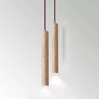 Olvynarae Suspension Cylindrique en Travertin