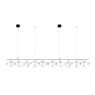 Lustra Lustre LED À Branches Longues Et Linéaires Artistiques-Luire