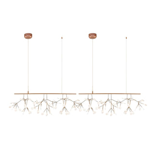 Lustra Lustre LED À Branches Longues Et Linéaires Artistiques-Luire