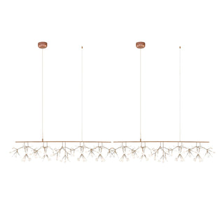 Lustra Lustre LED À Branches Longues Et Linéaires Artistiques-Luire