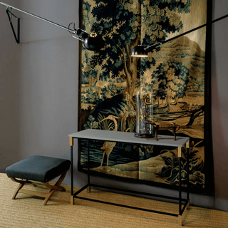 Long Swing Arm Wall Lamp-Neutral Decor