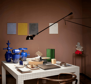 Long Swing Arm Wall Lamp-Neutral Decor