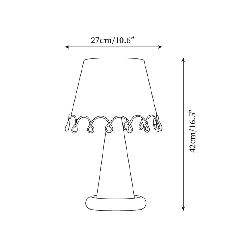 Teriiraya Lampe de Table