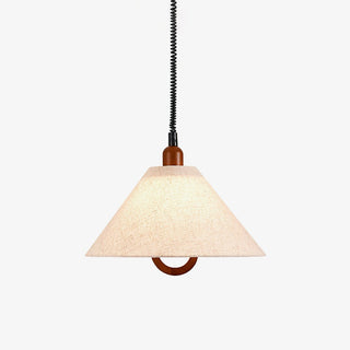 Alcaria Suspension en Tissu Et Bois d'Art Nordique Premium