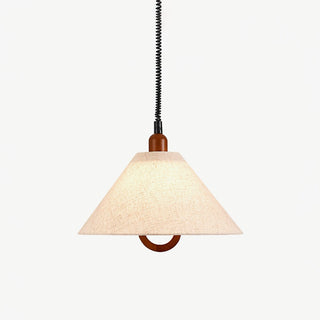 Alcaria Suspension en Tissu Et Bois d'Art Nordique Premium