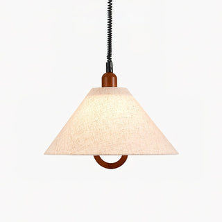 Alcaria Suspension en Tissu Et Bois d'Art Nordique Premium