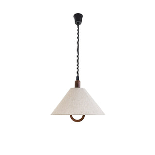 Alcaria Suspension en Tissu Et Bois d'Art Nordique Premium