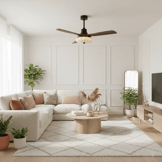 Jasper Bloom Luminaire pour ventilateur de plafond