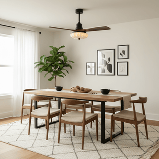 Jasper Bloom Luminaire pour ventilateur de plafond