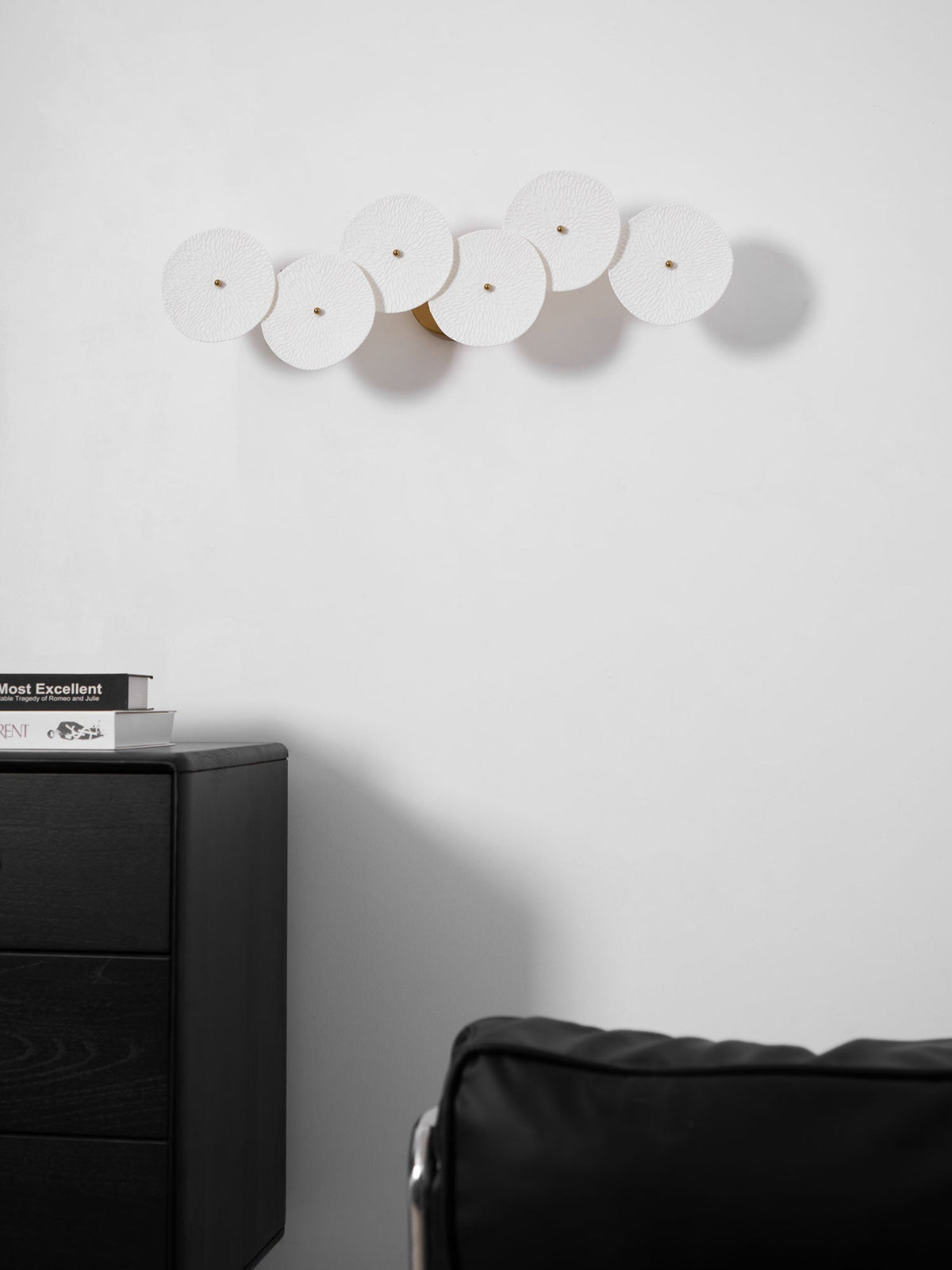 Docor Applique Murale Pétales d'Art Nordic Élégante-Cielum
