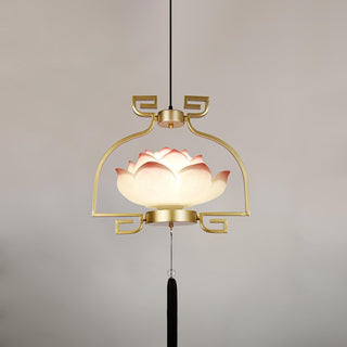 Lotus Lustre oriental en résine