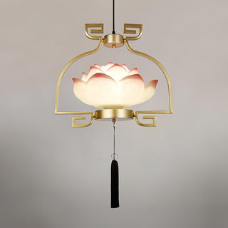 Lotus Lustre oriental en résine