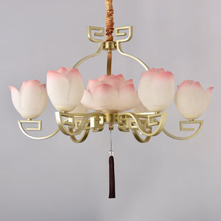 Lotus Lustre oriental en résine