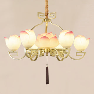 Lotus Lustre oriental en résine