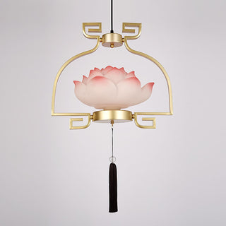 Lotus Lustre oriental en résine