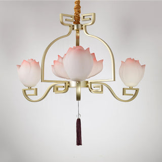 Lotus Lustre oriental en résine