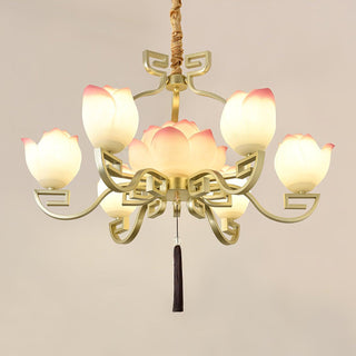 Lotus Lustre oriental en résine