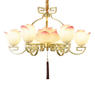 Lotus Lustre oriental en résine