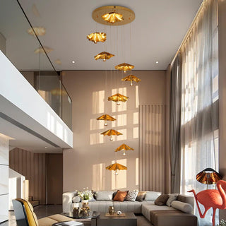 Fluttergold Lustre Métal Moderne