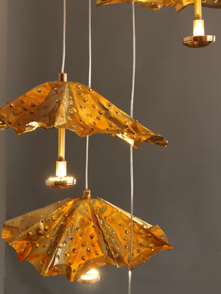 Fluttergold Lustre Métal Moderne