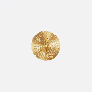 Lustra Applique Murale Feuille De Lotus En Laiton-Luire