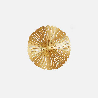 Lustra Applique Murale Feuille De Lotus En Laiton-Luire